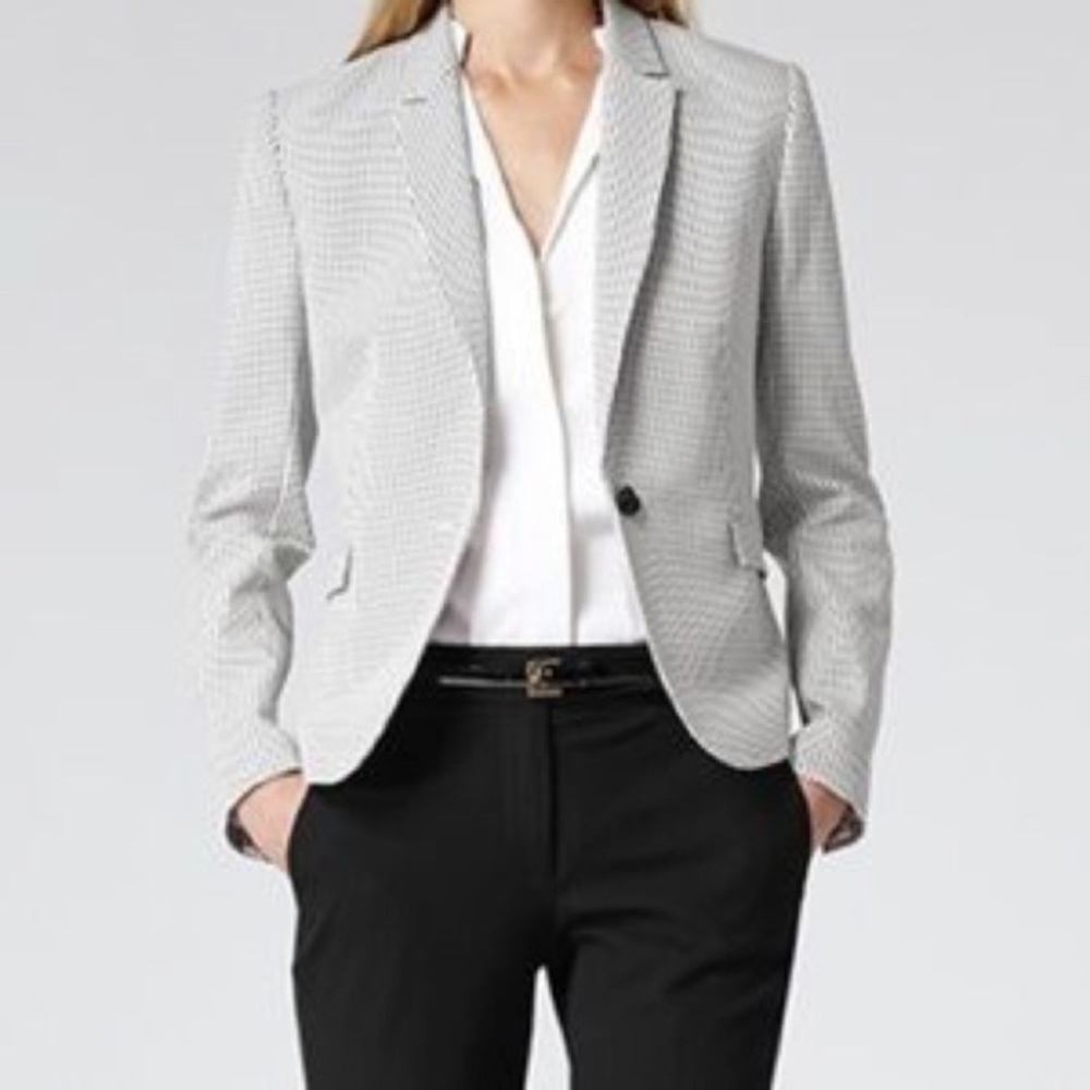 Black and white Reiss blazer